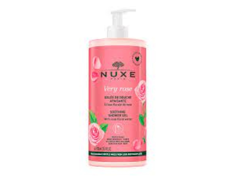 NUXE very rose gel douche apaisant 750ml