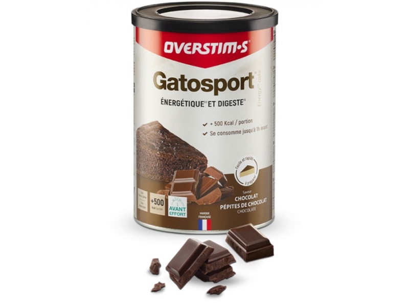OVERSTIM'S Gatosport pépite chocolat 400g