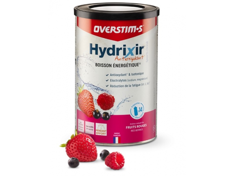 OVERSTIM'S Hydrixir antioxydant fruits rouges 600g