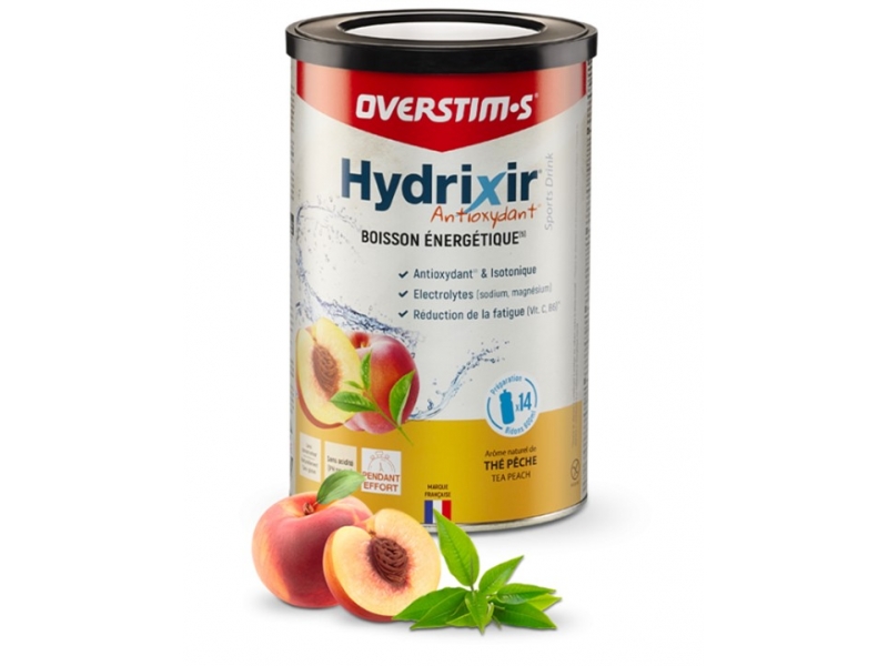 OVERSTIM'S Hydrixir antioxydant thé pêche 600g