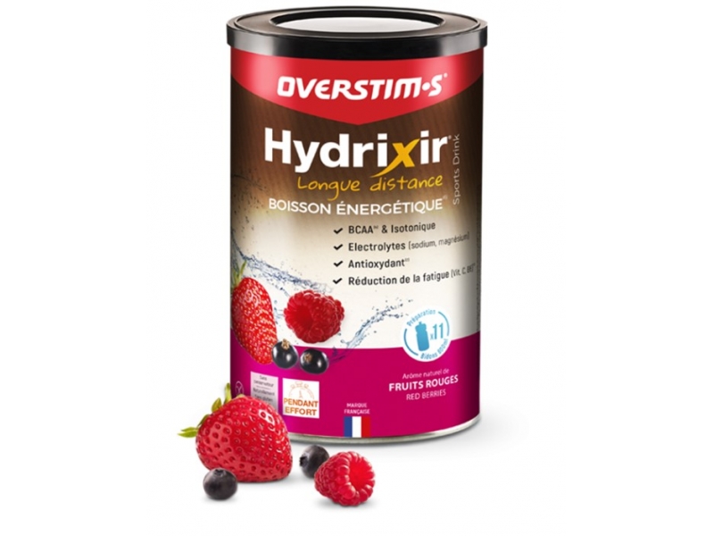 OVERSTIM'S Hydrixir longue distance fruits rouges