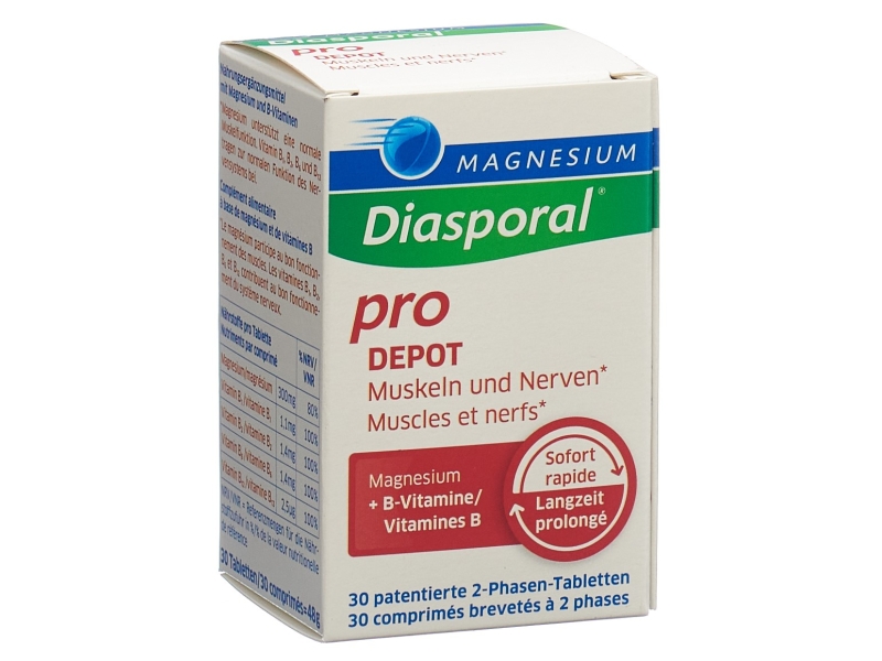 MAGNESIUM Diasporal Pro M+N depot 30 pièces