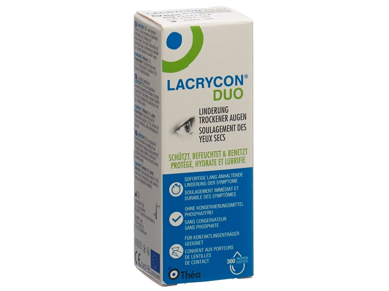 LACRYCON Duo gouttes ophtalmiques 10 ml