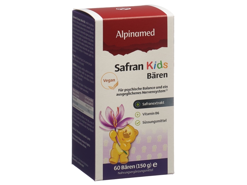 ALPINAMED Safran Kids Gummies 60 pce
Complément alimentaire