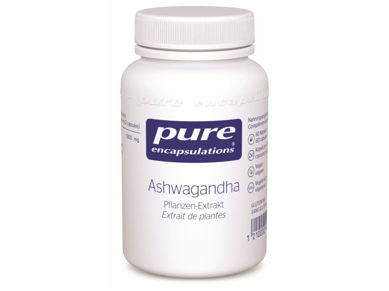 PURE Ashwagandha Kaps Ds 60 Stk