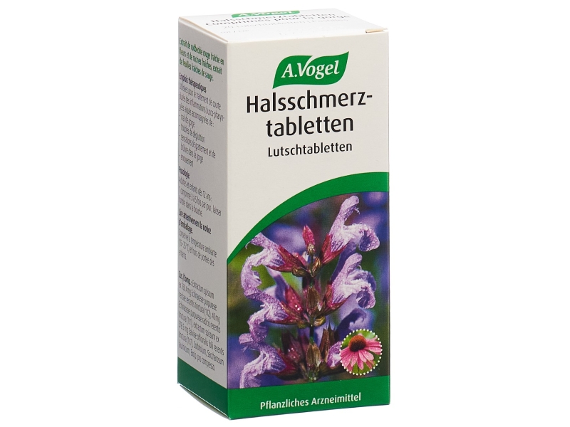 VOGEL Halsschmerz-Tabletten Glas 20 Stk