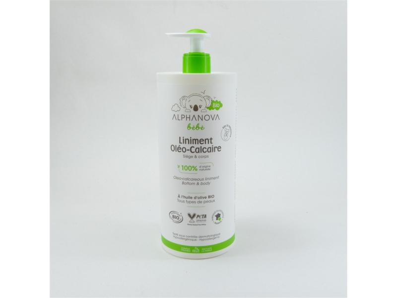 ALPHANOVA Bébé Liniment oleo-calcaire bio 900 ml