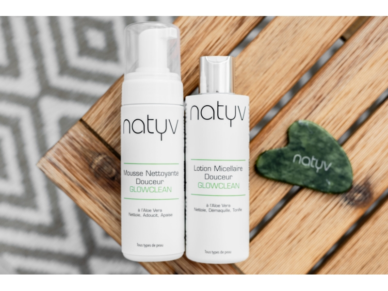 NATYV GLOWCLEAN mousse nettoyante douceur 150 ml