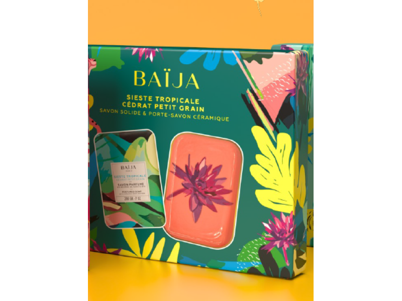 BAÏJA SIESTE TROPICAL Coffret Savon 2024