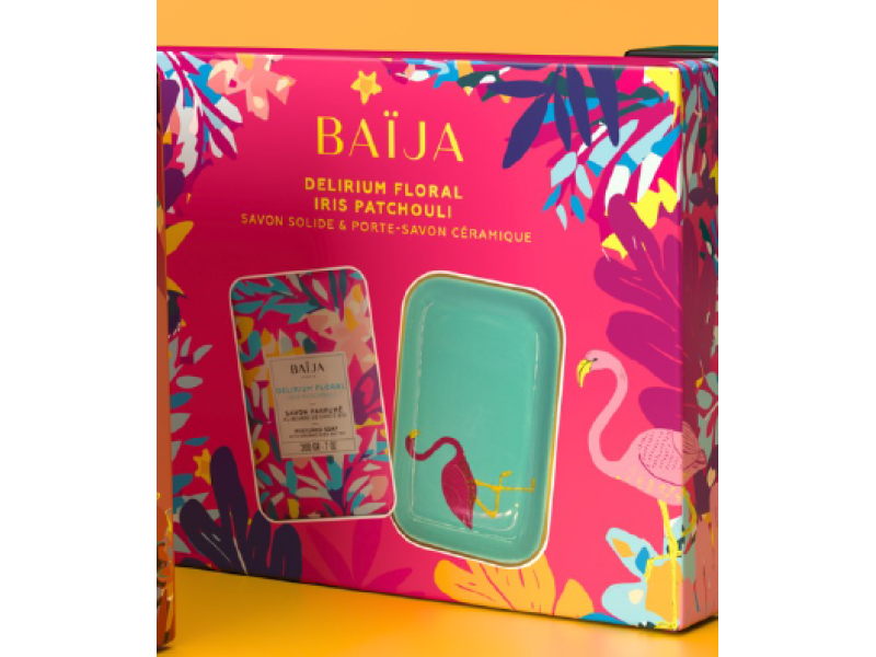 BAÏJA DELIRIUM FLORAL Coffret Savon 2024