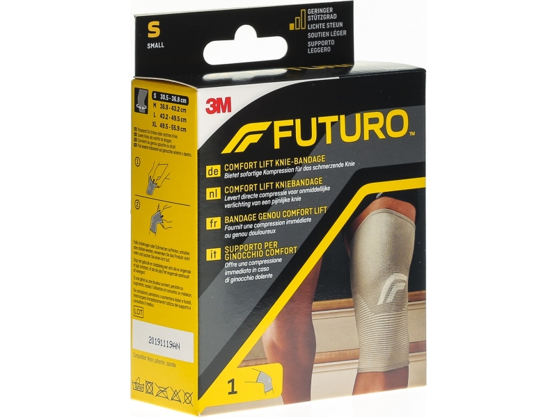 3M FUTURO Bandage Comfort Lift genou S