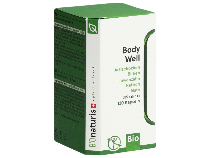 BIONATURIS Body Well Caps Bio 120 pièces