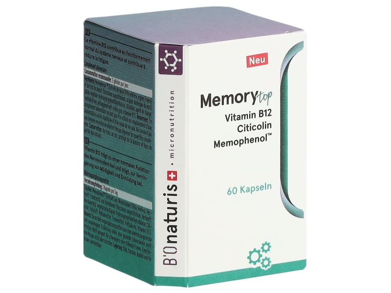 BIONATURIS Memory top caps 60 pièces