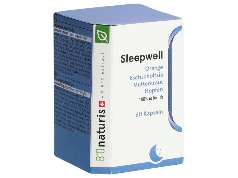 BIONATURIS Sleepwell caps 60 pièces