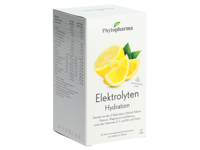 PHYTOPHARMA Electrolytes sticks 30 pièces