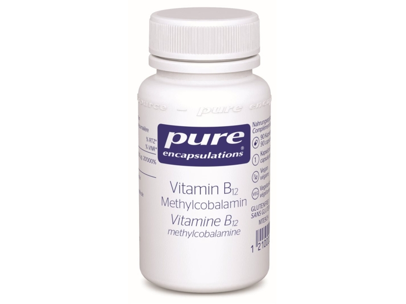 PURE B12 Methylcobalamin caps 90 pièces