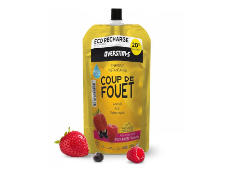 OVERSTIM'S COUP DE FOUET PACK FRUITS ROUGES 250G