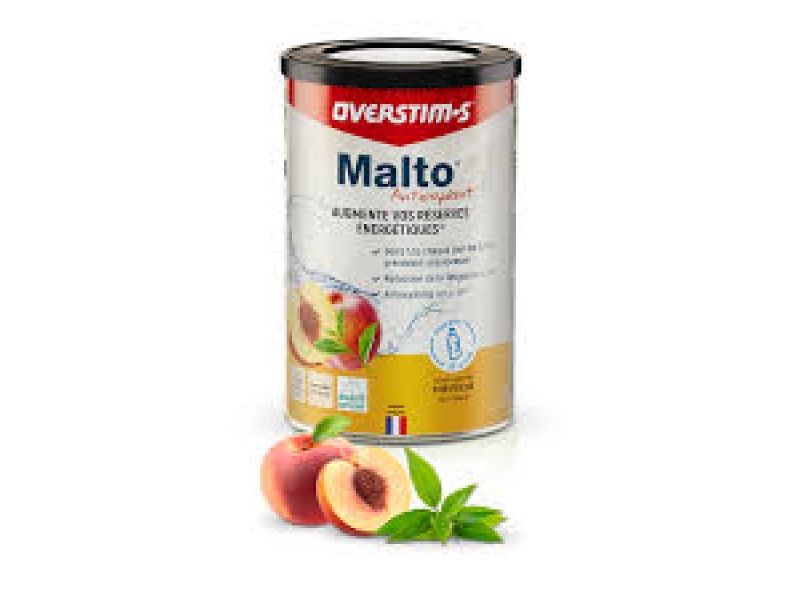 OVERSTIM'S  MALTO ANTIOXYDANT THE PÊCHE 450G