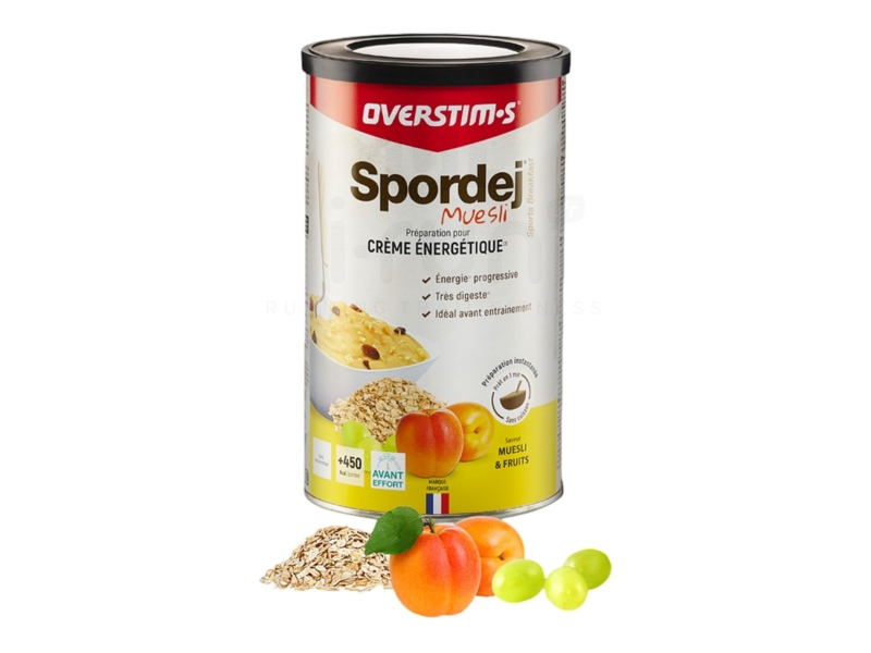 OVERSTIM'S SPORDEJ MUESLI FRUITS 600G