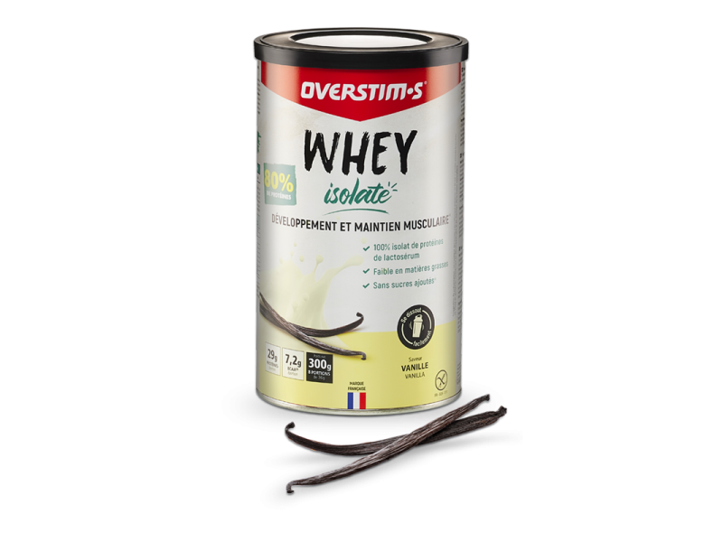 OVERSTIM'S WHEY ISOLATE VANILLE 300G