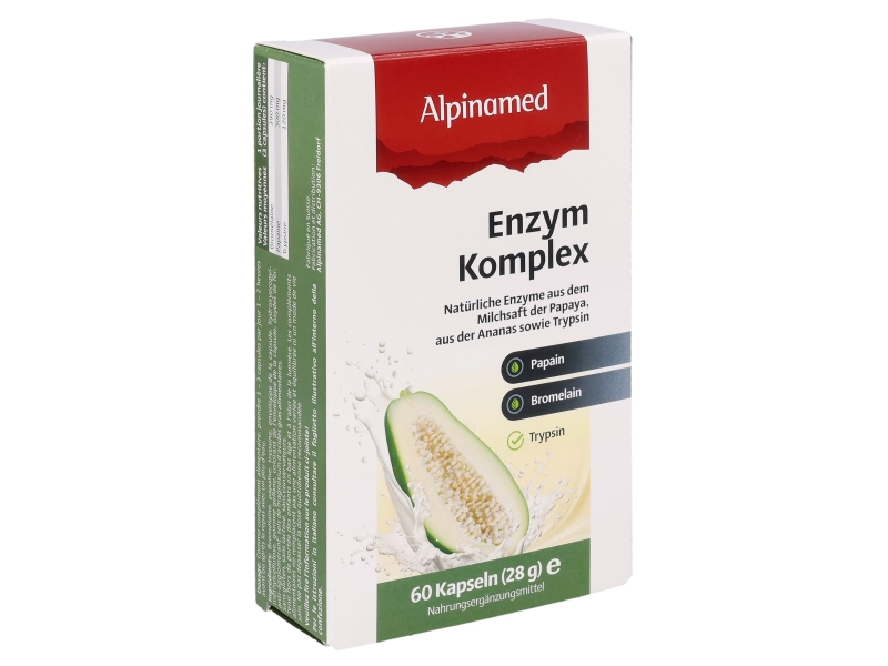 ALPINAMED Complexe enzymatique capsules 60 pce
Complément alimentaire