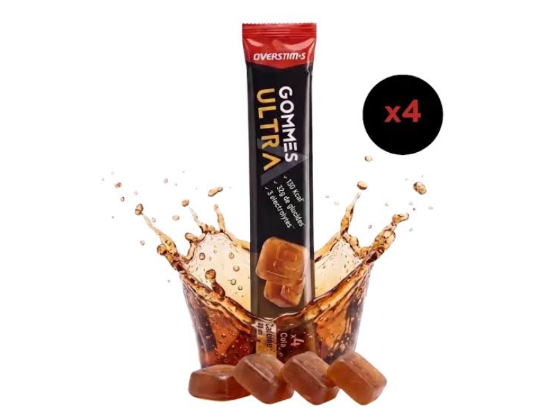 OVERSTIM'S GOMME ULTRA CAFEINEES COLA