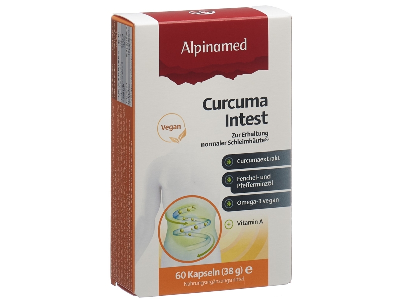 ALPINAMED Curcuma Intest Kapseln 60 Stück