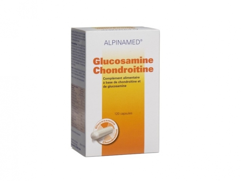 ALPINAMED Glucosamine Chondroïtine capsules 120 pce
Complément alimentaire