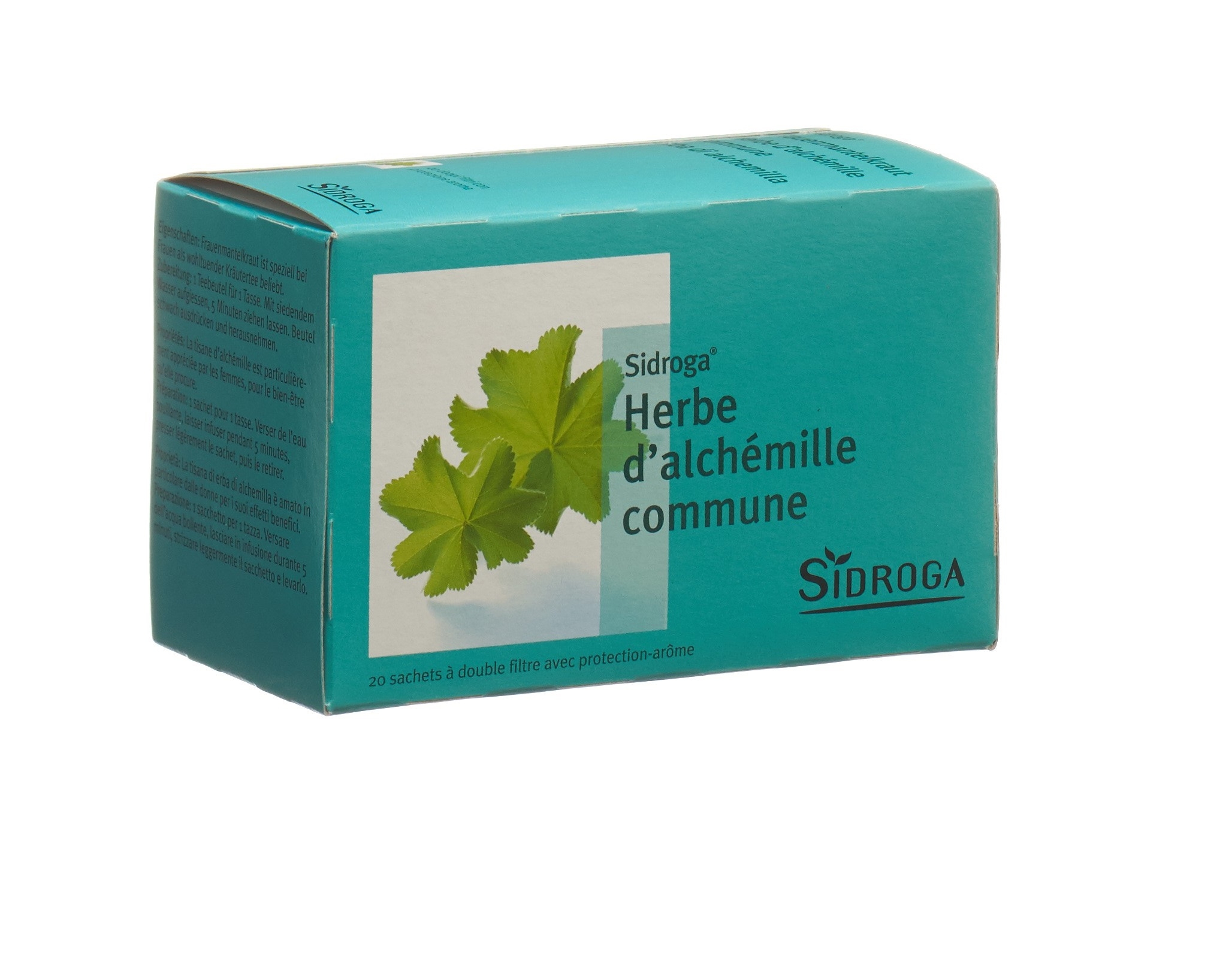 SIDROGA Herbe d’alchémille commune sachets 20 pièces