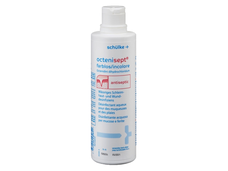 OCTENISEPT solution incolore avec couvercle 250 ml